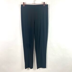 J. Jill Wearever Collection Pants Forward-Seam Slim Ankle Black Pull On XS